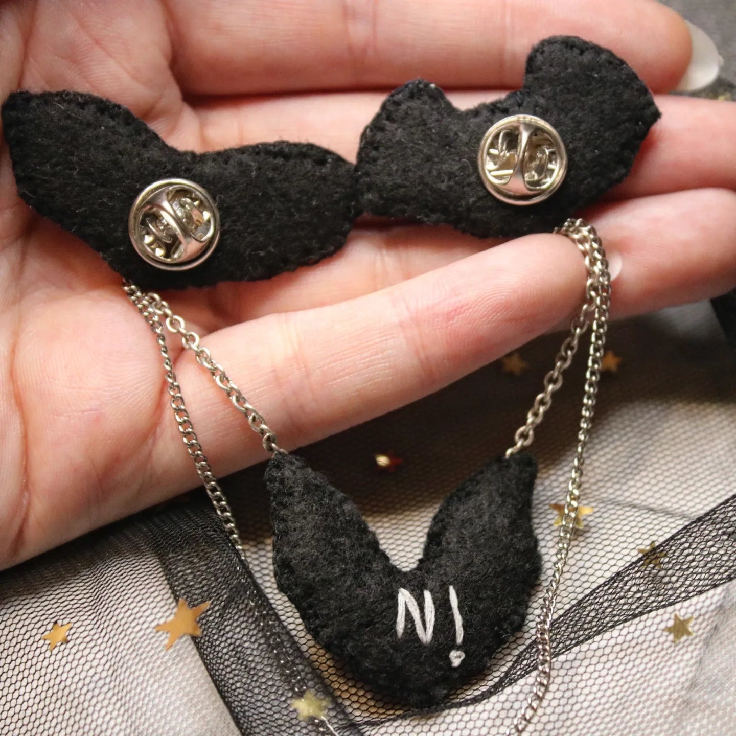 Bijou de col " Bat gang "