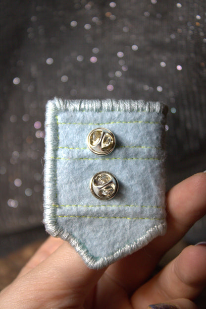 Pin's brodé "Ice Floe"