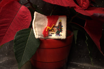 Pin's brodé "Fireplace"