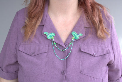 Bijou de col " Trop mignon-rex "