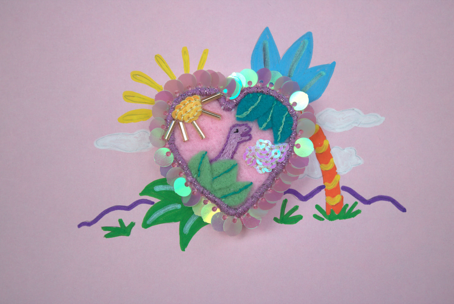 Pin's " My diplo heart"