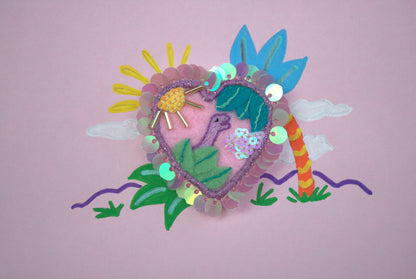 Pin's " My diplo heart"