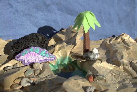 Pin's " Cute Stegosaurus"