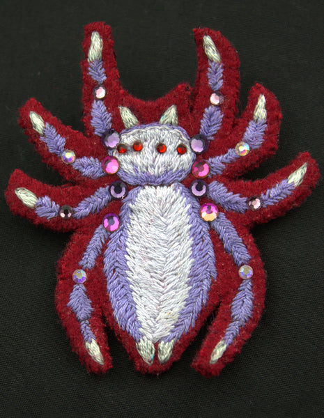 Broderie "Glliter Spider"