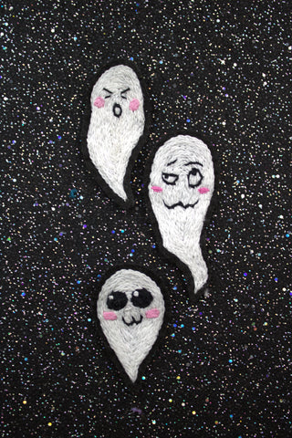 Broderie "Ghost band"