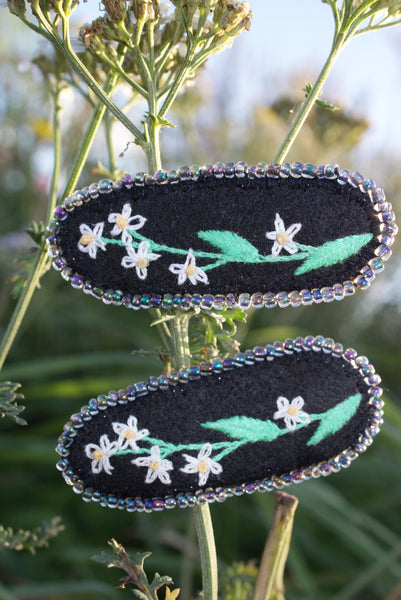 Barrettes "Tiny Flowers"