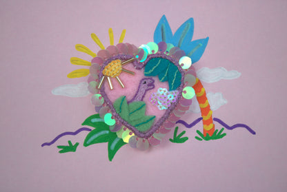 Pin's " My diplo heart"