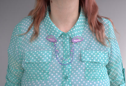 Bijou de col "Cute Stegosaurus"