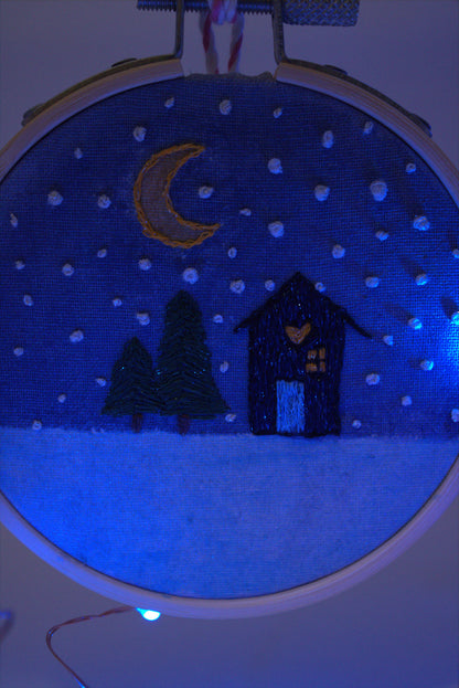 Broderie "Sweet Home"