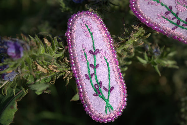 Barrettes "Sweet Lavender"