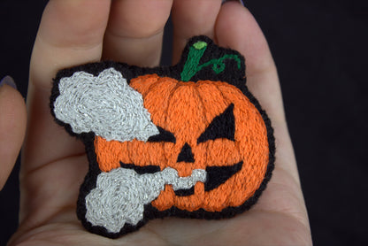 Broderie "Pumkin Fog"