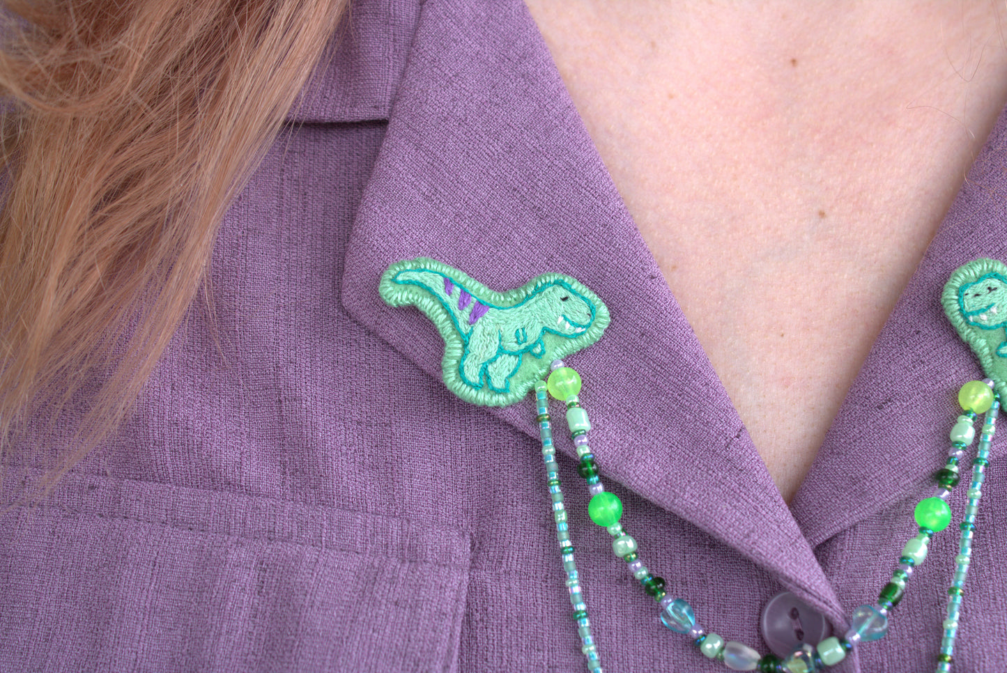 Bijou de col " Trop mignon-rex "