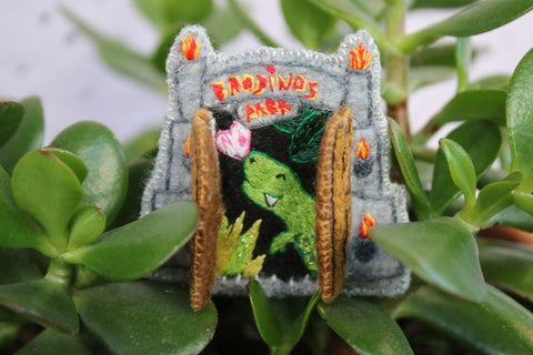 Broche "Brodinos Park"