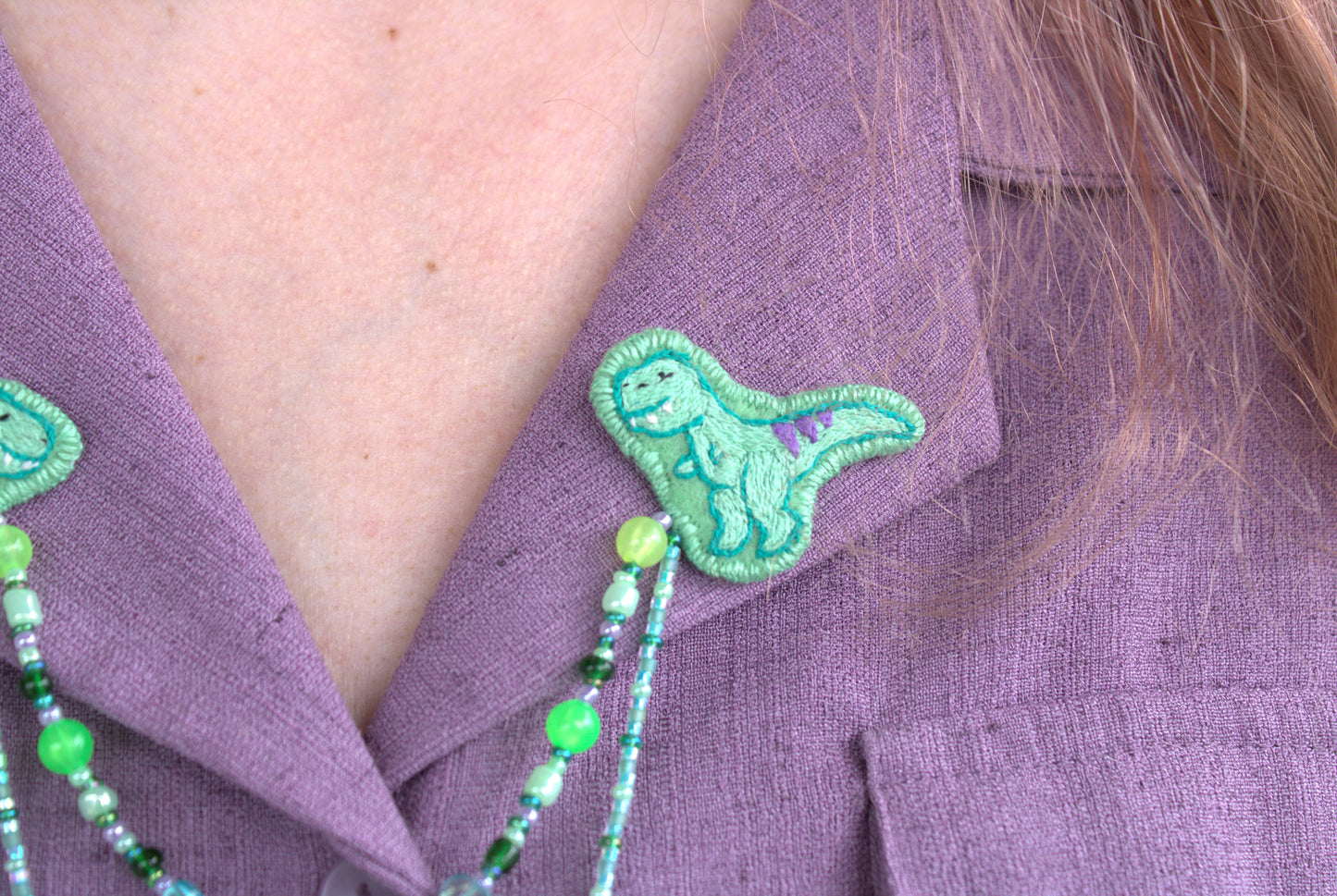 Bijou de col " Trop mignon-rex "