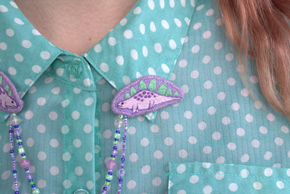Bijou de col "Cute Stegosaurus"