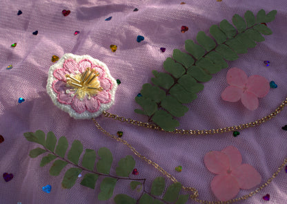 Bijou de col " Pink Passion"